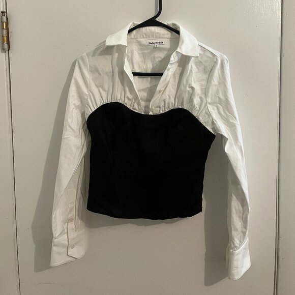 Reformation Sian Linen Top - Picture 1 of 2